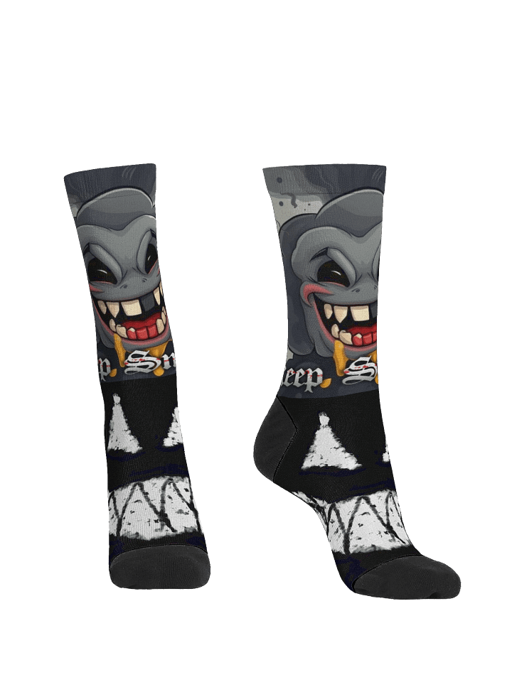 Eerie Smile Sustainable Crew Socks product image (2)