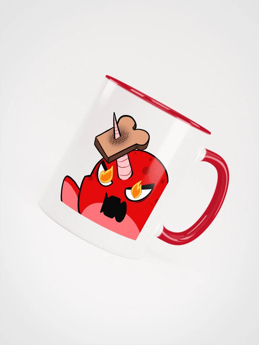 Red Mug with Narnage Logo and Emote product image (4)
