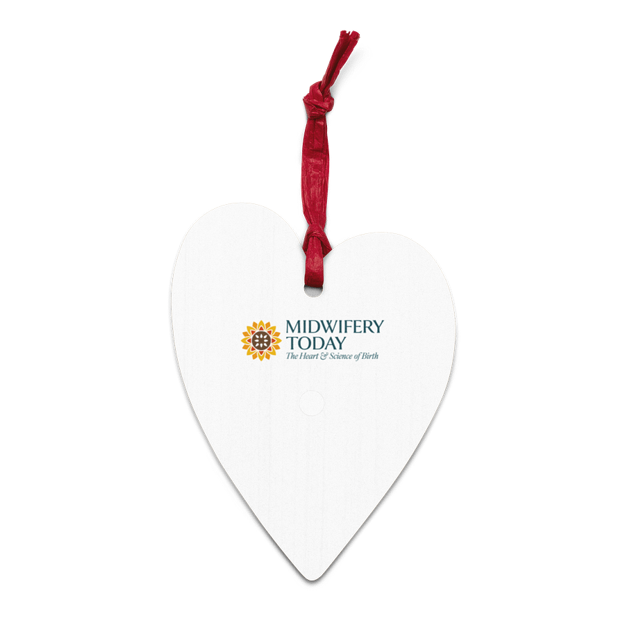 Midwifery Today Heart Ornament product image (2)