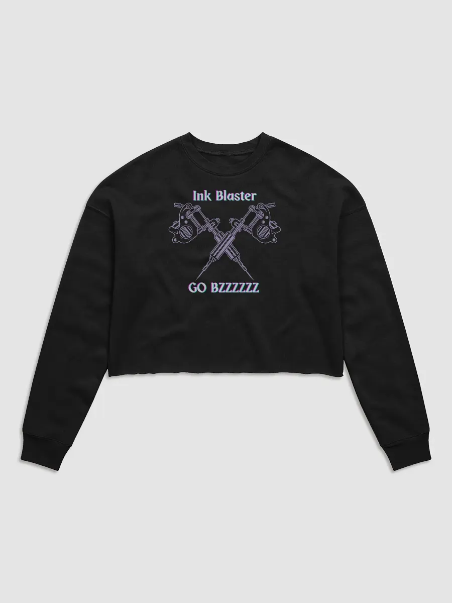 "Ink Blaster Go Bzzzz" Cropped Sweater product image (1)