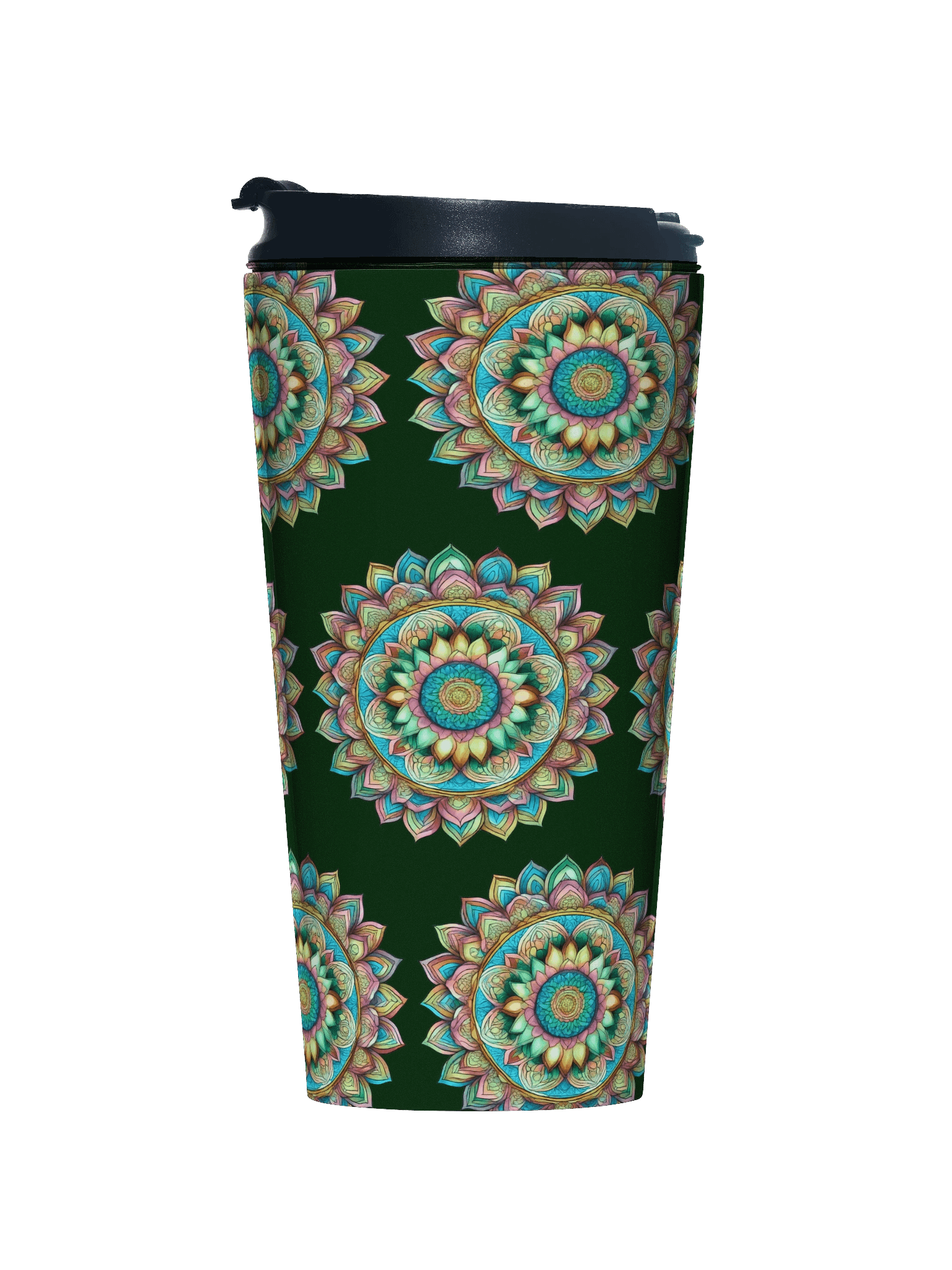 Autumn Bloom Mandala - Stainless Steel Travel Mug product image (1)