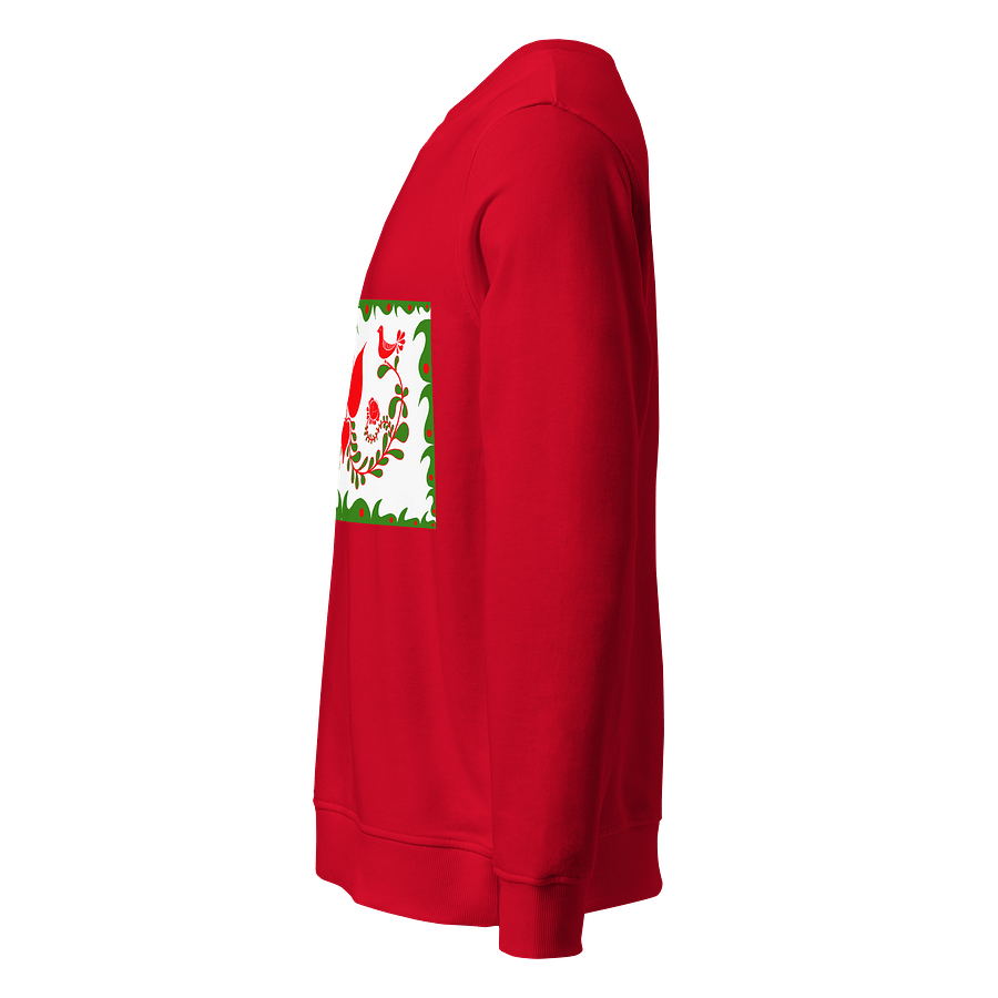 Hungarian Vibes Folk Art Organic Sweatshirt product image (3)