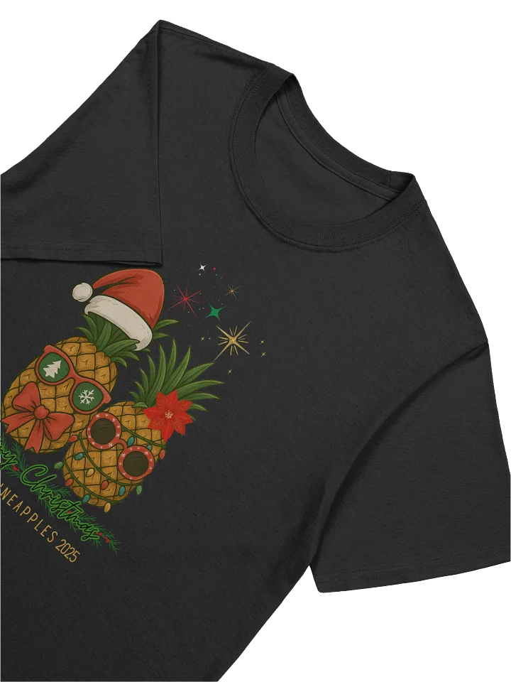 Festive Pineapples Unisex T-Shirt product image (2)