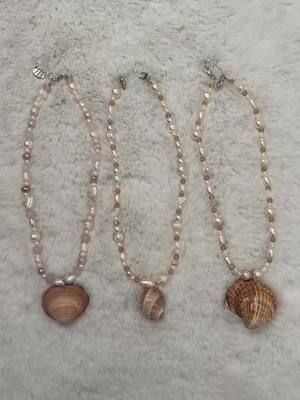 learning how to drill shells was a game changer 🤭 #jewelrytiktok #aestheticnecklace #aphrodite #shell #shelljewelry #shellnecklace #ocean #summer #beach #made4angelz #cutejewelry #aphroditejewellery #coquette 