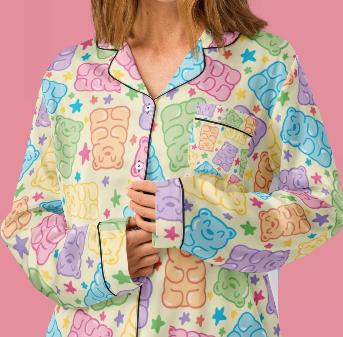 bear Gummy Dreams Pajama Top product image (3)