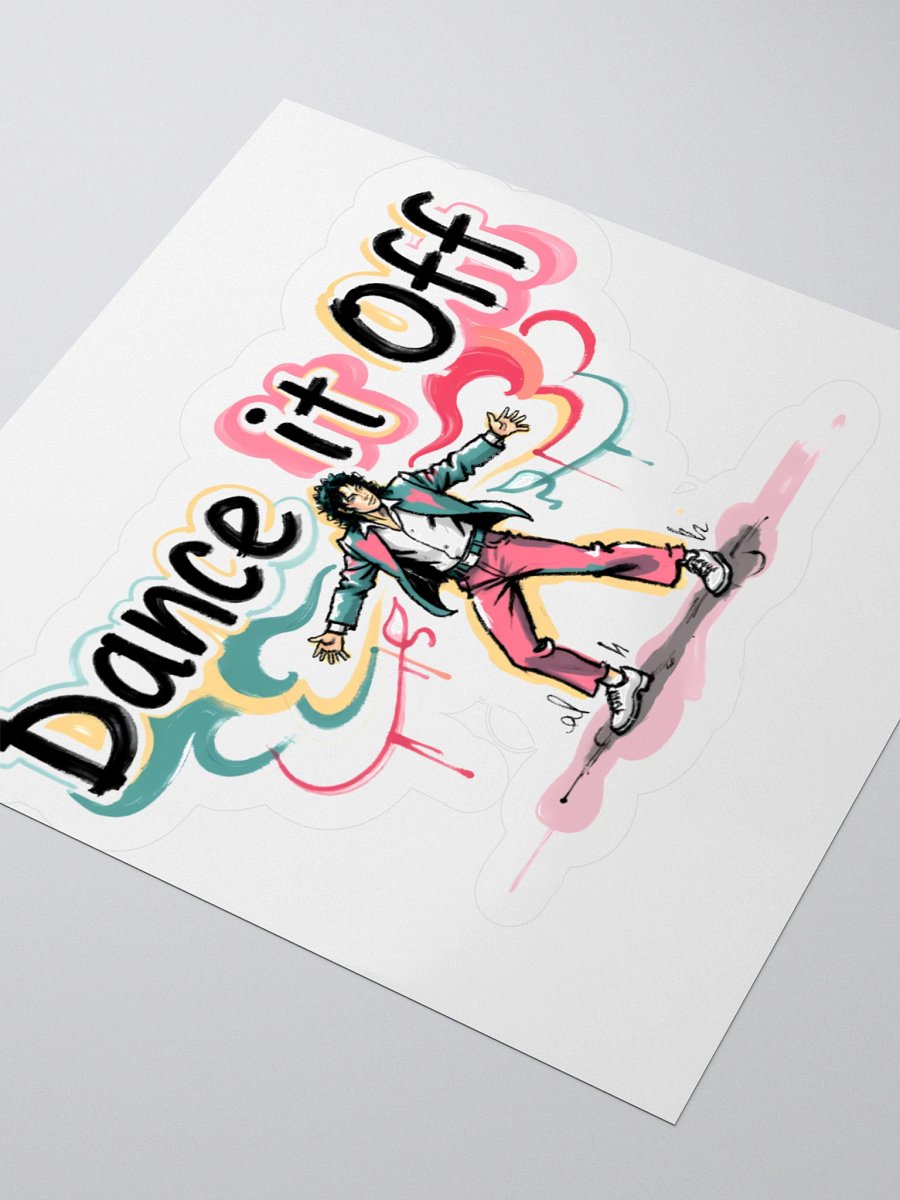 Graffiti Dance Party | 'Dance It Off' Vibrant Art product image (7)