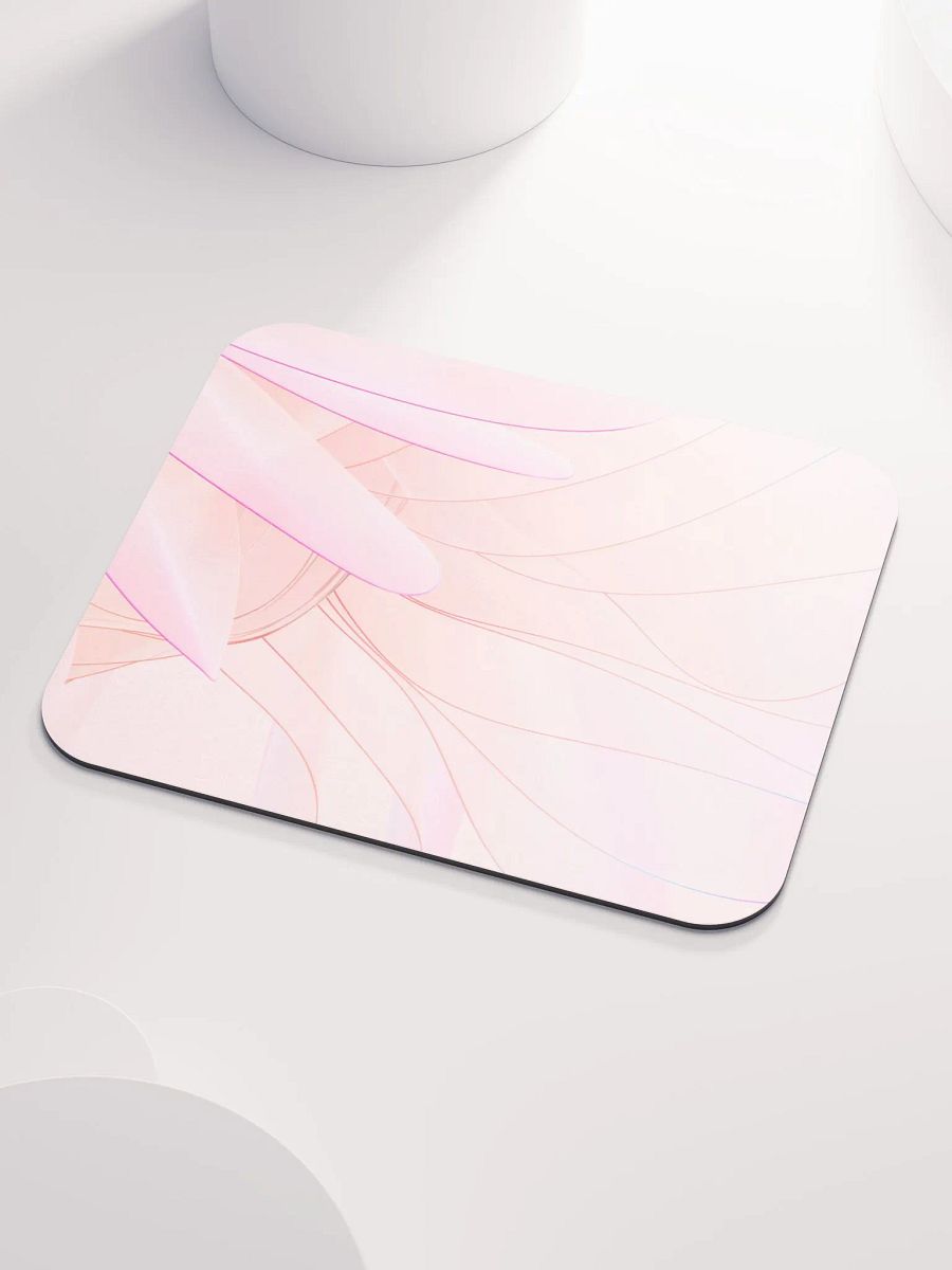 Pink Petals Mouse Pad product image (3)