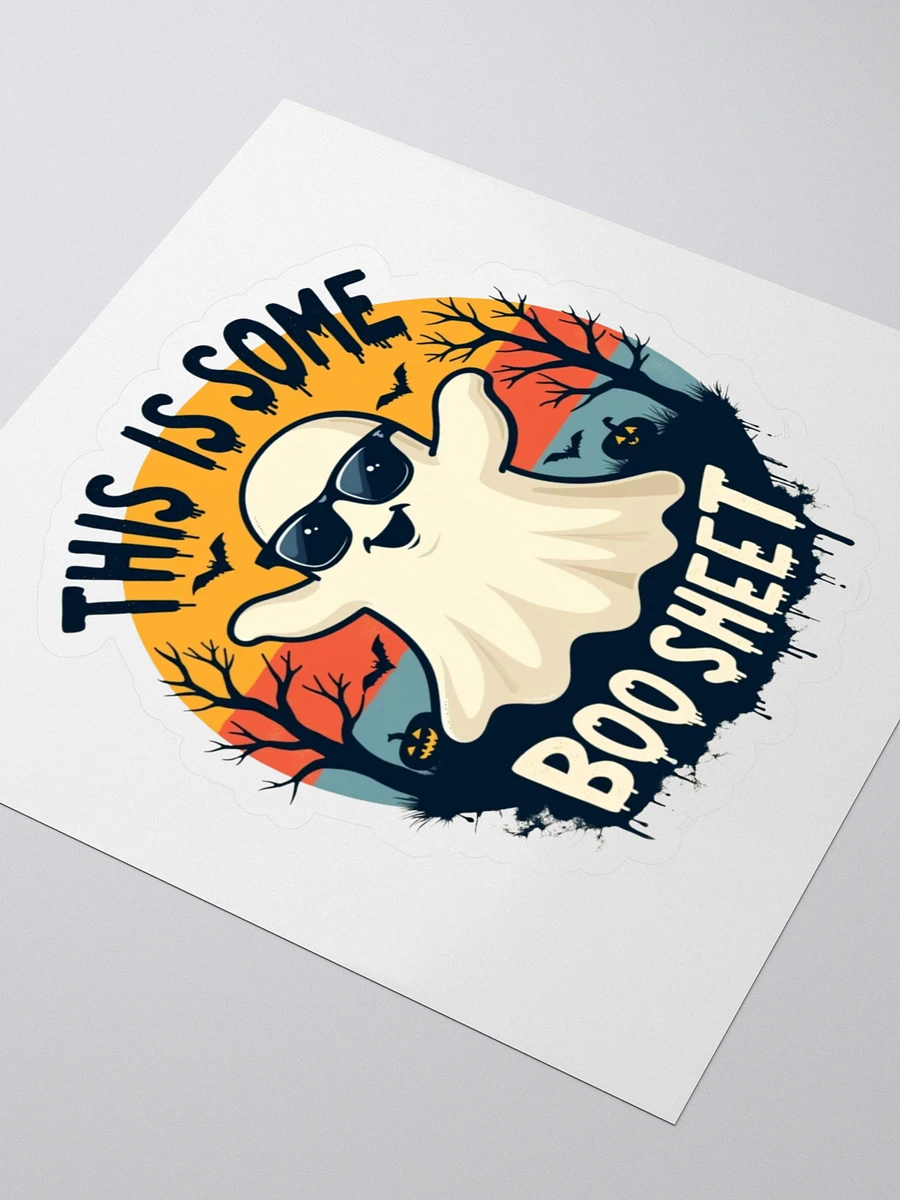 This is Boo Sheet Ghost - Sticker product image (3)