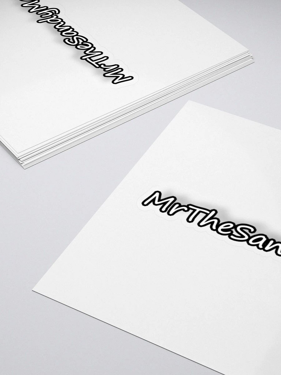 MrtTheSandyMan Sticker product image (7)