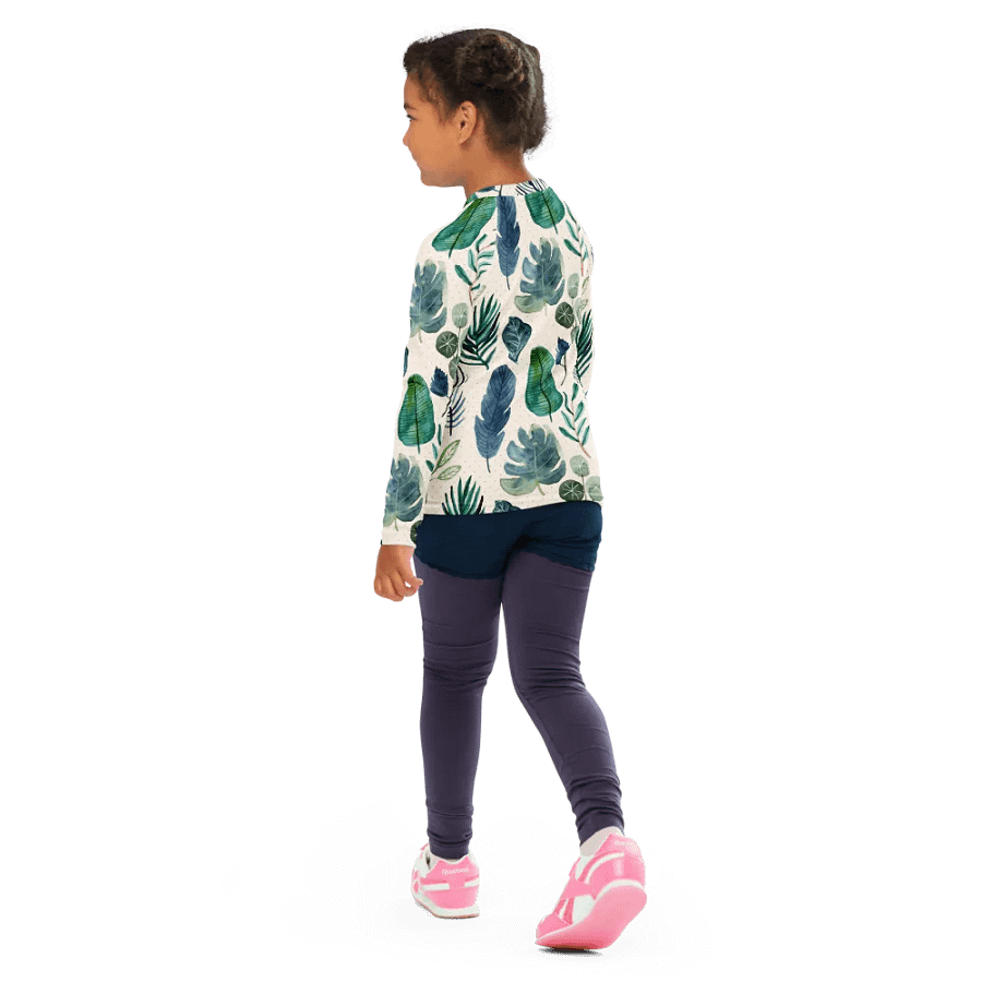 Botanical Bliss Kids Rash Guard product image (11)