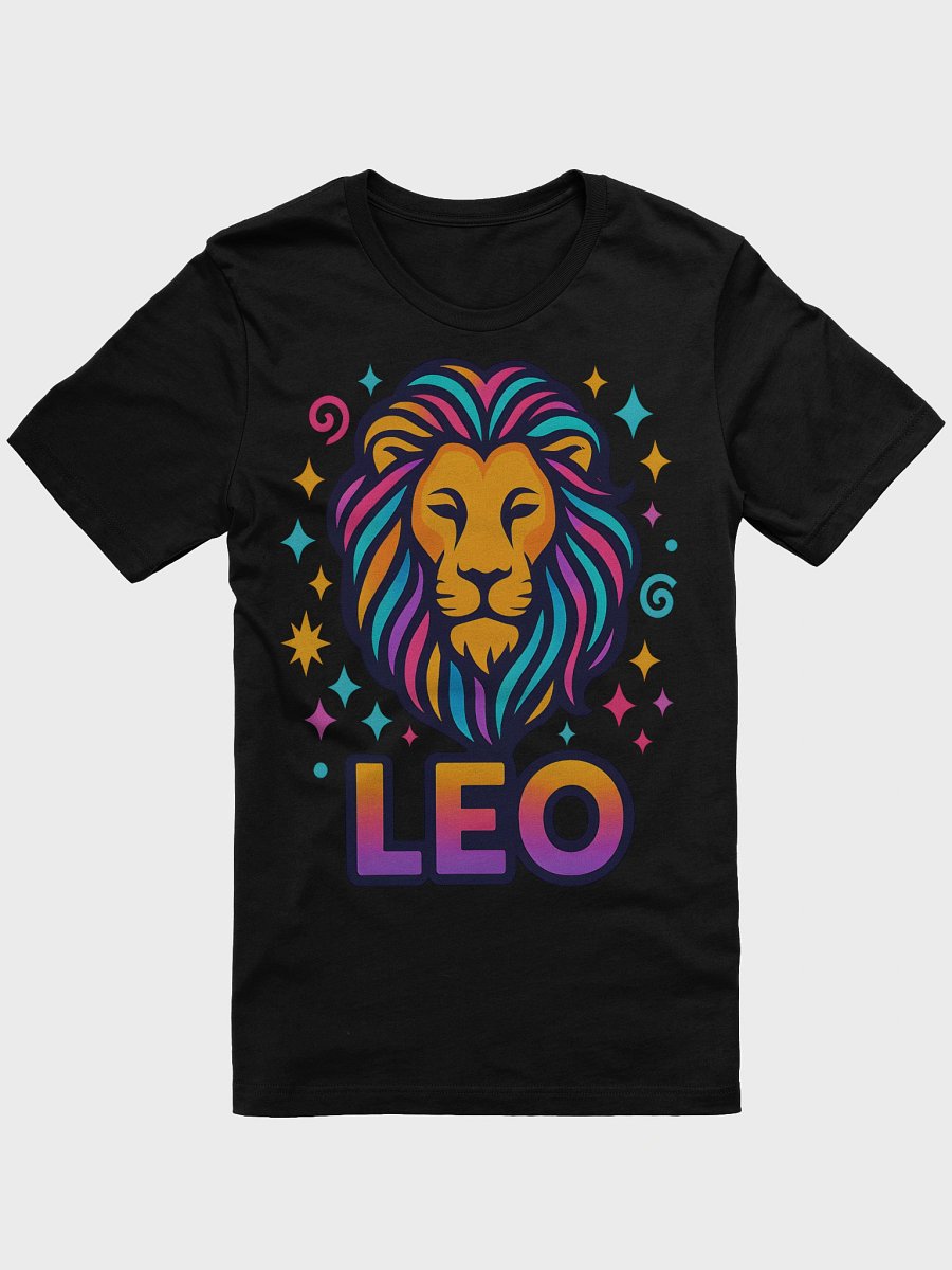 Leo Zodiac Sign T-Shirt – Bold & Radiant Star Sign Design product image (1)
