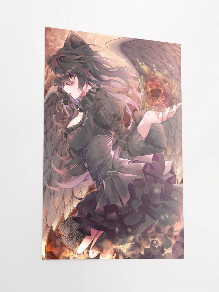 Mizuki and Fire Poster product image (2)