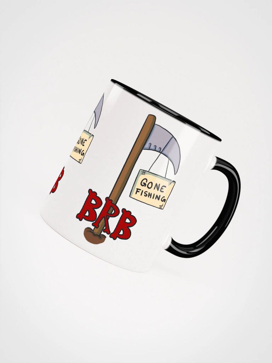 Gone Fishing Scythe Ceramic Mug product image (51)