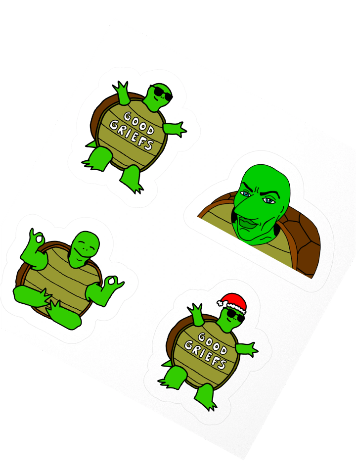 Good Griefs Turt Sticker Pack product image (2)