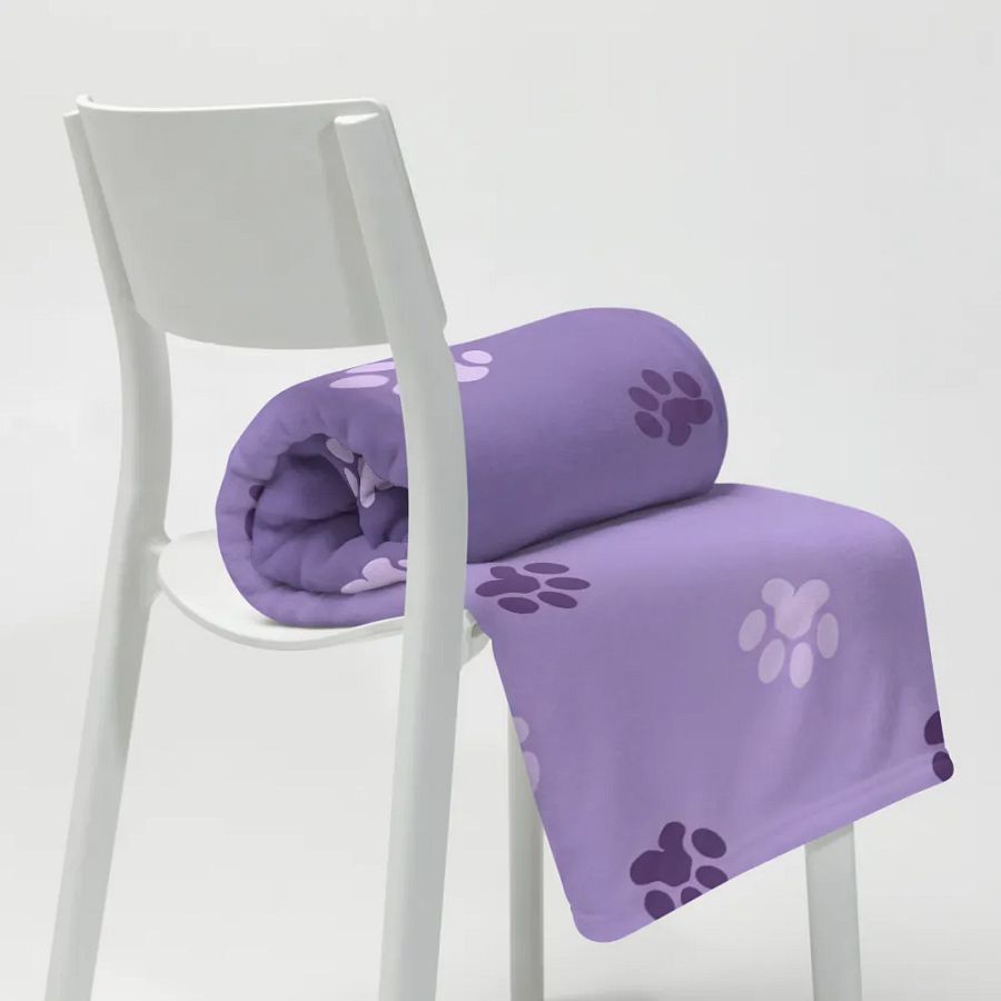 Paw Print Blanket product image (7)