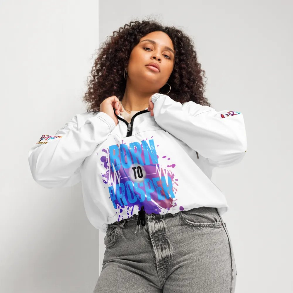 Born to Prosper Dynamic Cropped Windbreaker product image (12)
