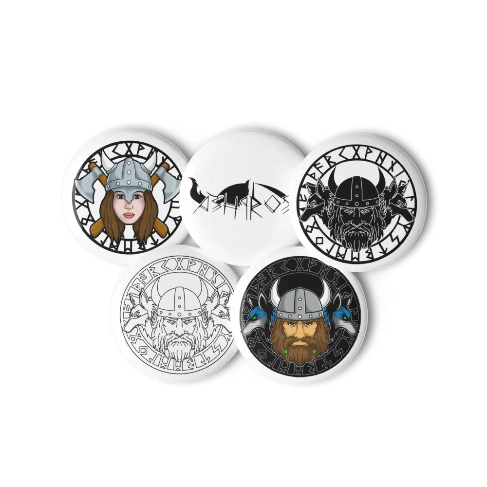 Ashiros Pin Button Set product image (7)