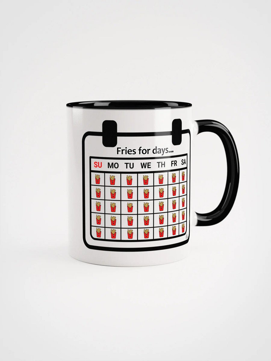 Fries for days... COLORED MUG product image (10)