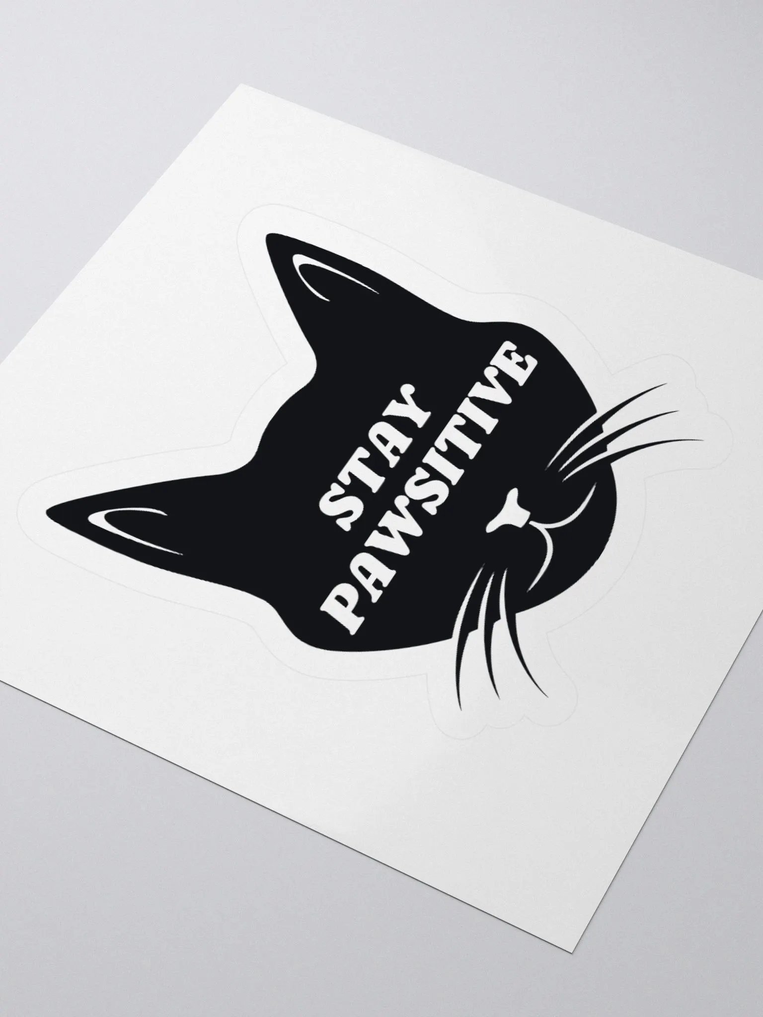 Stay Pawsitive Sticker product image (7)