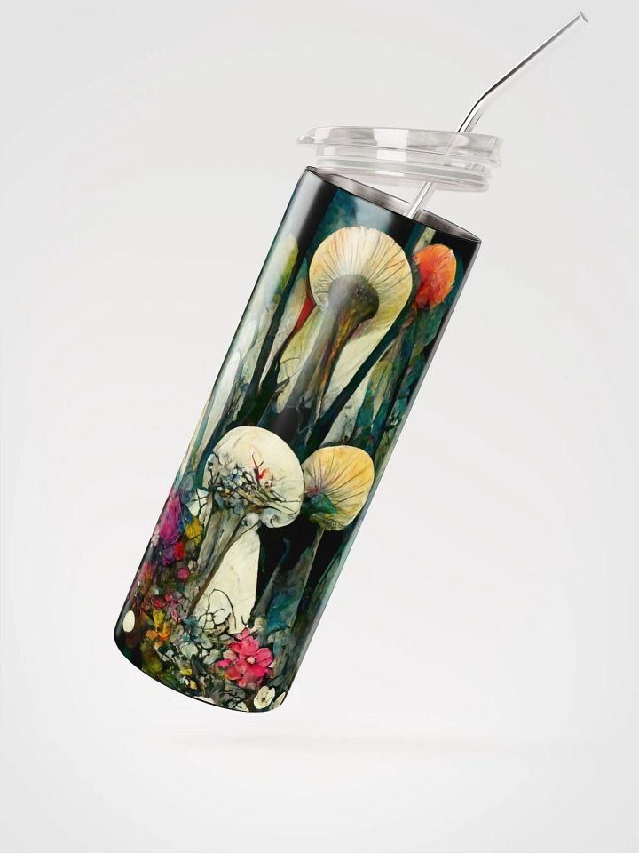 Dreamy Forest Mushrooms Stainless Steel Tumbler product image (2)