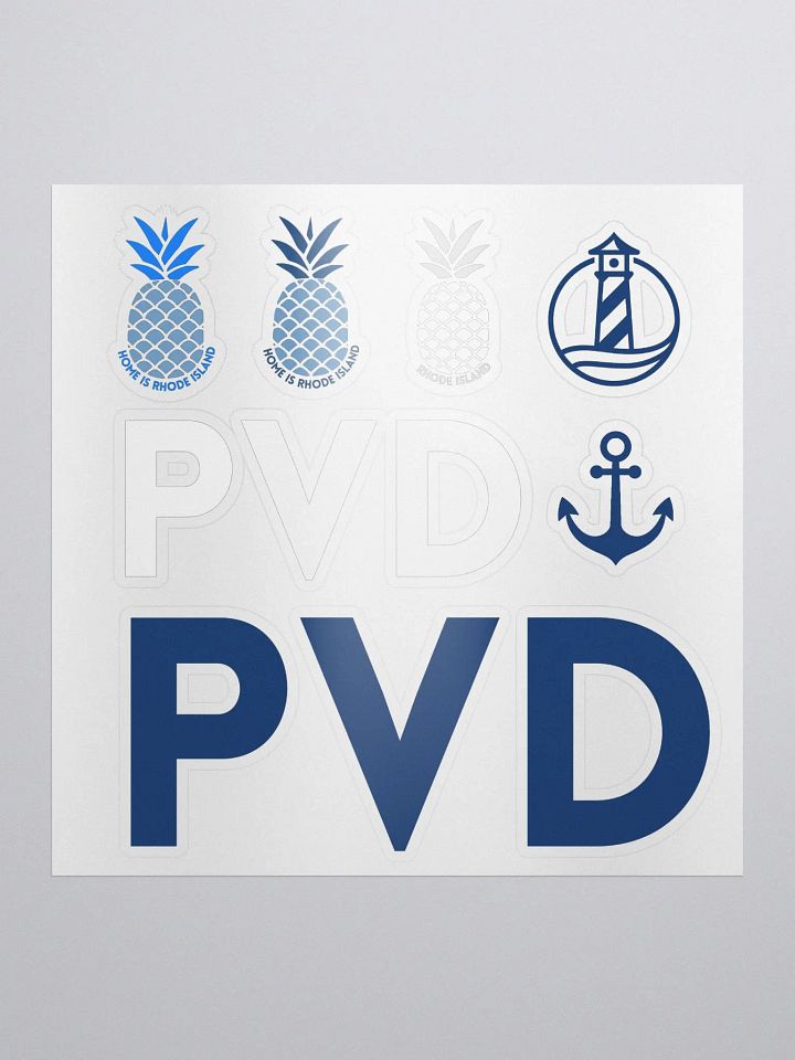 PVD, Rhode Island Smooth Peeling Fun Pack (Stickers) product image (1)