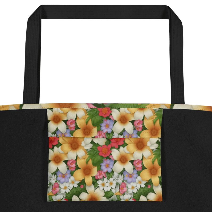 Bold Floral All Over Print Tote Bag product image (4)