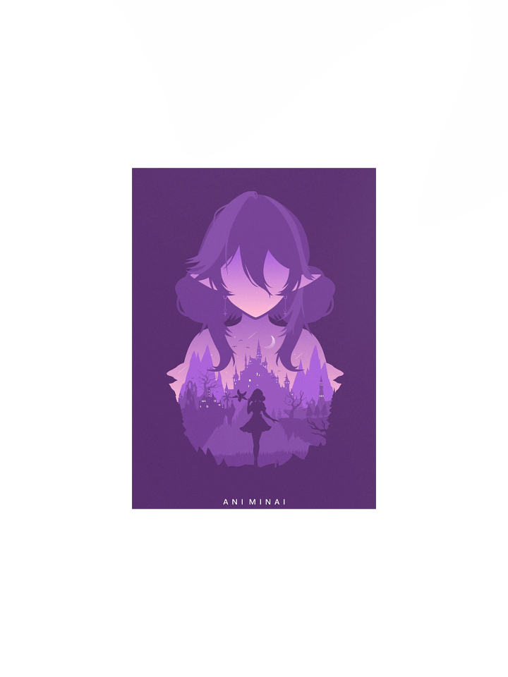 Enchanted Silhouette Landscape Poster product image (2)