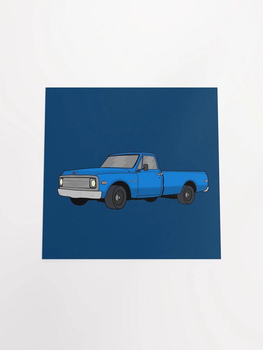 Caffeinated Gearhead's Car Collection - Chevrolet C10 - Poster product image (4)