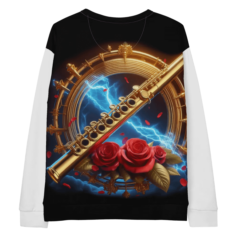 Electric Golden Flute Symphony - Unisex Sweatshirt #10 product image (11)