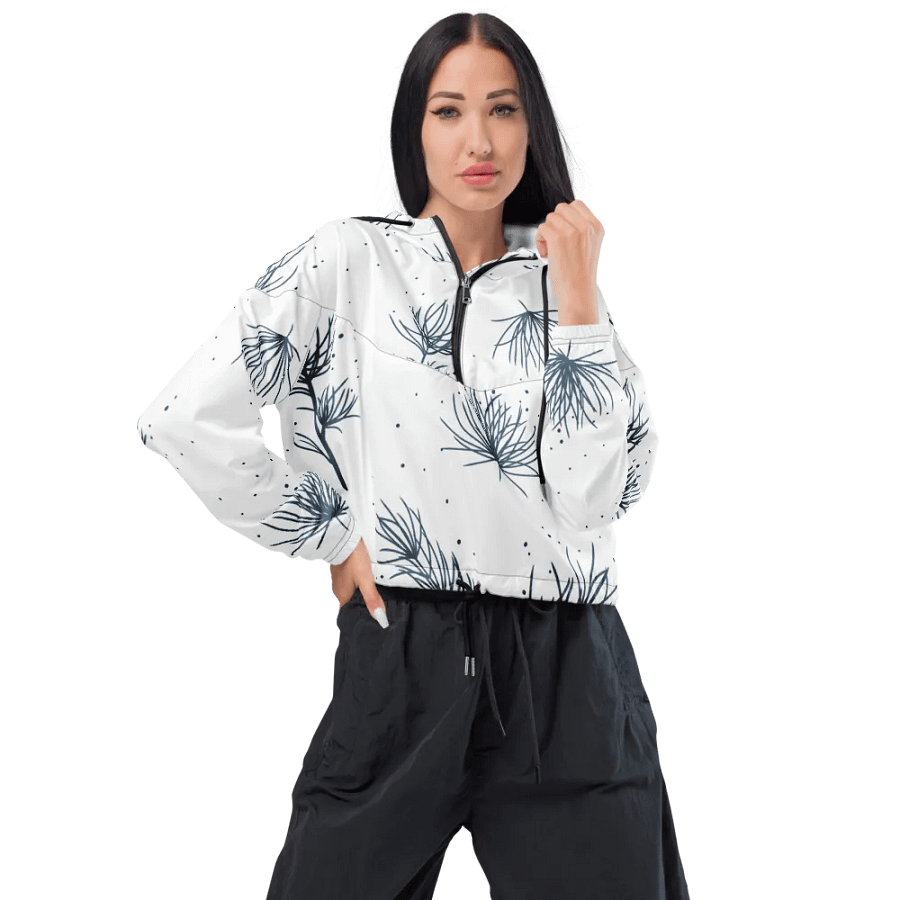 Pine Branches Breeze Women's Windbreaker product image (1)