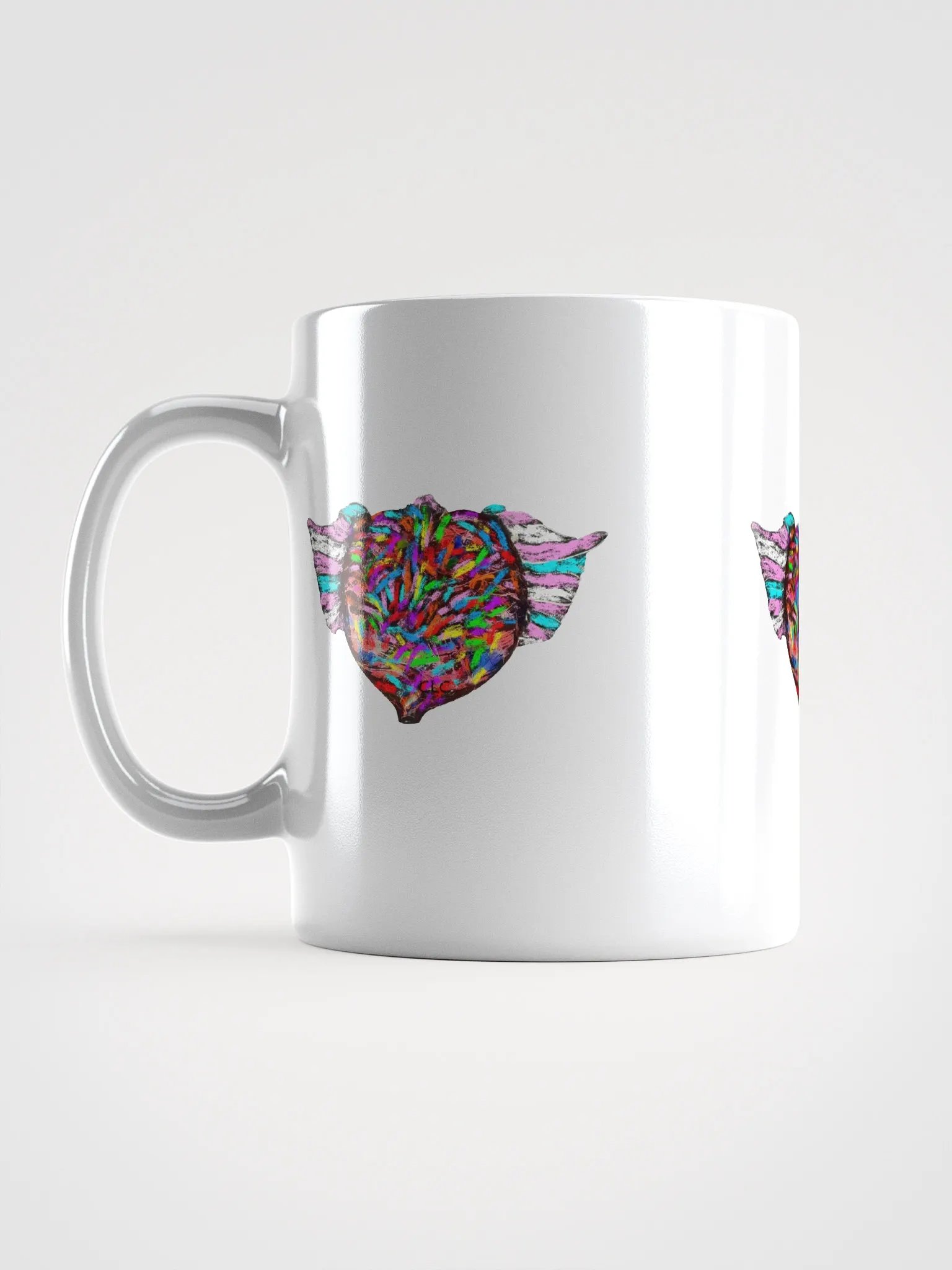 Love Has Wings Mug - White product image (6)