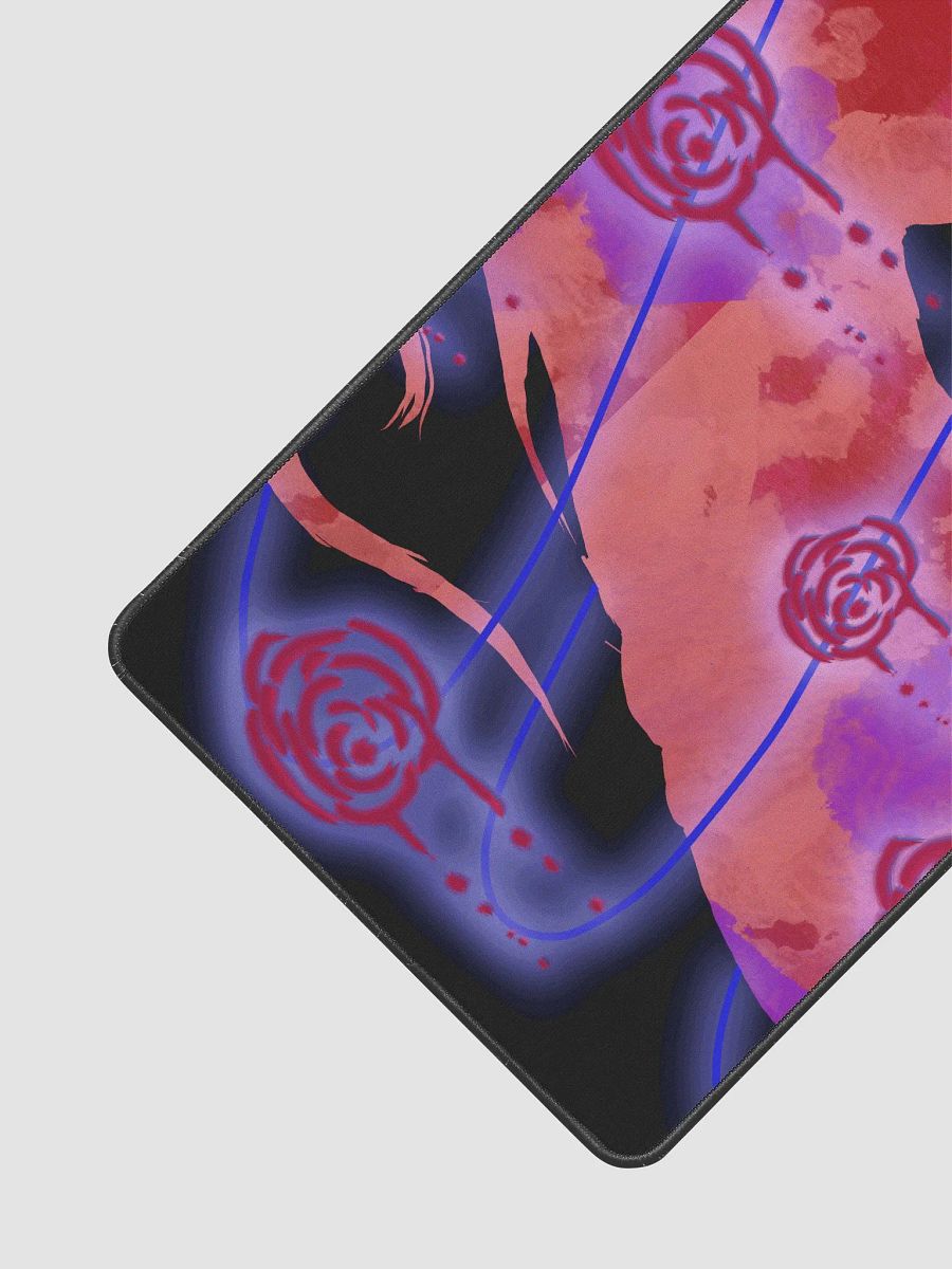 Glowing Rose Desk Mat product image (3)