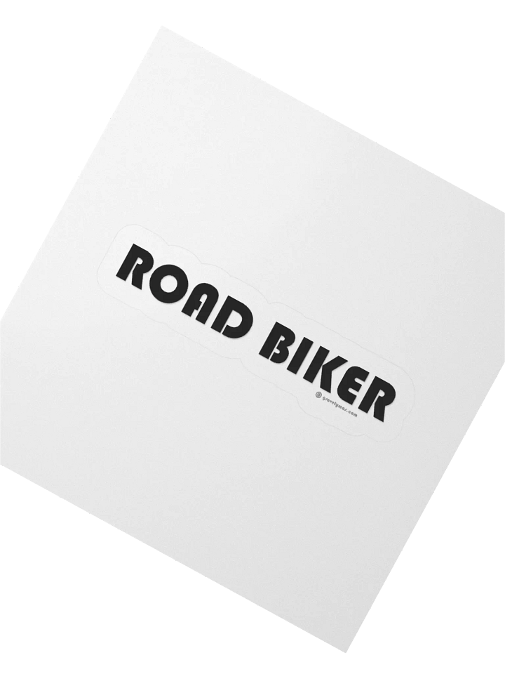 Road Biker sticker product image (5)