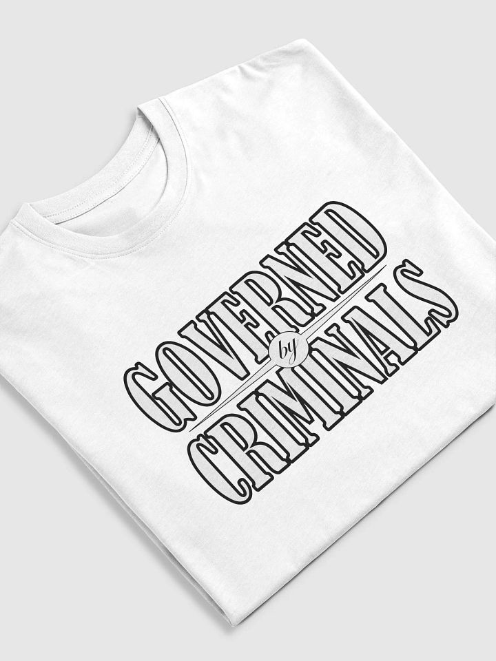 Governed By Criminals - Cotton Heritage Men's Premium Heavyweight Tee product image (1)
