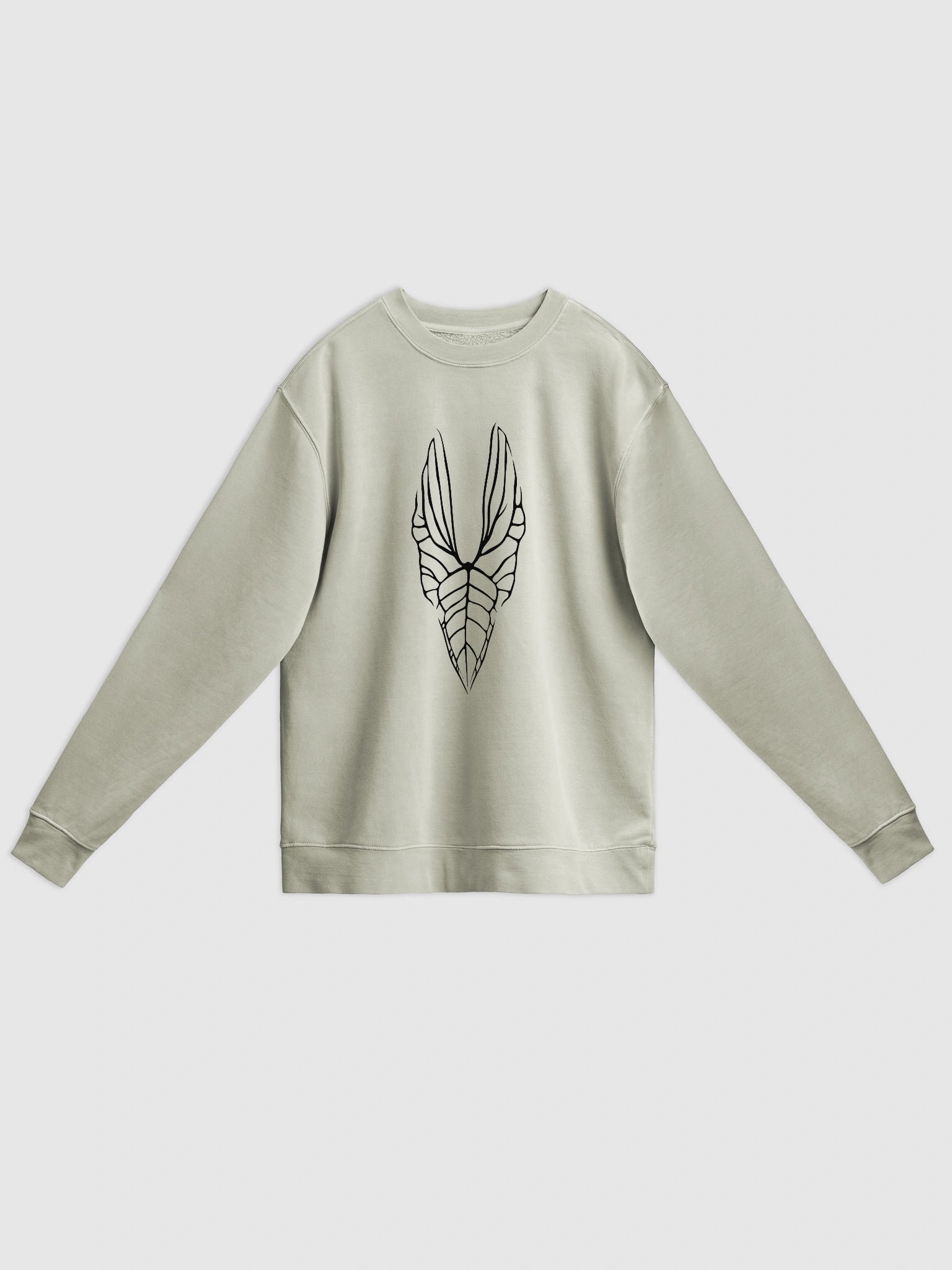 ANTHURIUM DIABLOENSE SKELETON - Midweight Pigment Dyed Sweatshirt product image (2)
