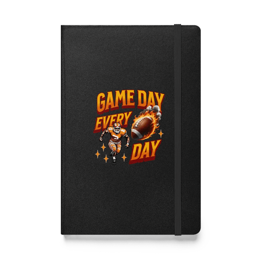 Game Day Every Day Football Flaming Hardcover Journal product image (1)