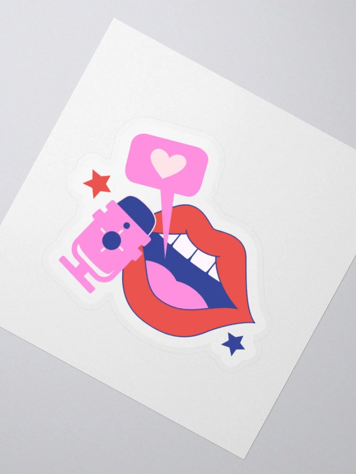 AfterNoona Delight Logo Sticker Plain product image (2)