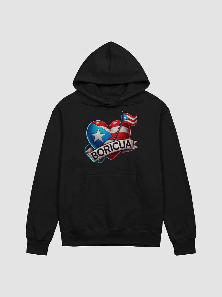 Boricua Love Midweight Hoodie product image (1)