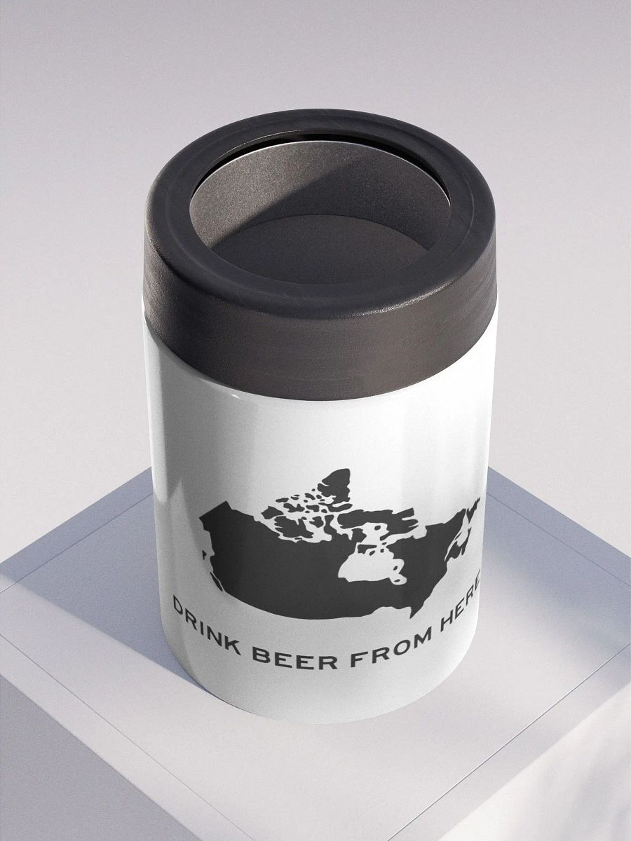 Drink Beer From Here Stainless Steel Koozie product image (4)