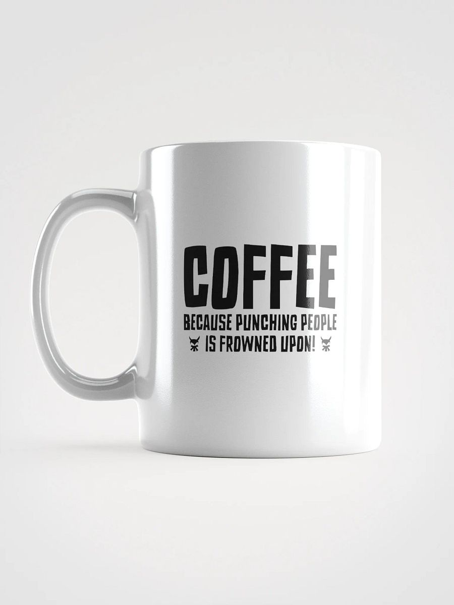 Punching People Is Frowned Upon Coffee Mug product image (5)