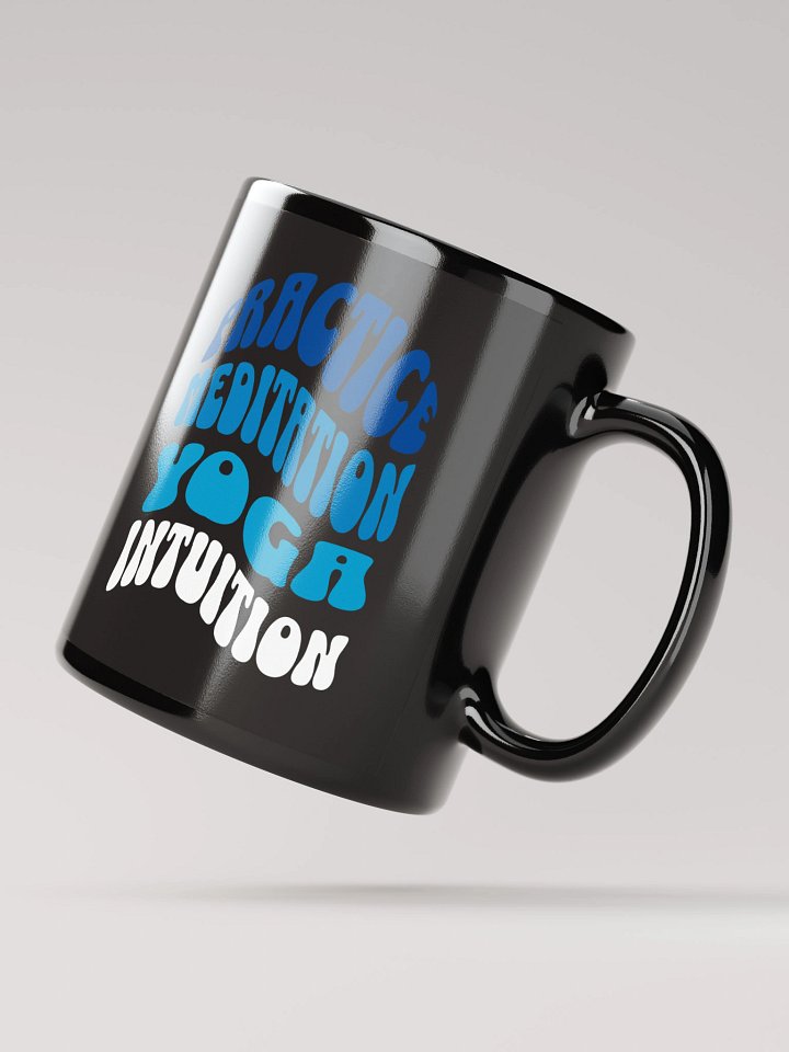 Practice: Yoga Meditation & Intuition | Black Glossy Mug by Mugz product image (3)