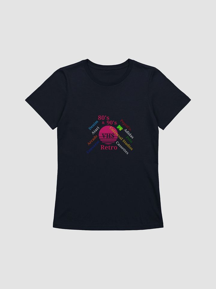Nostalgic VHS Retro Circle Women's T-Shirt product image (1)