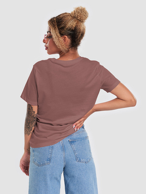 Photo showing Bella+Canvas Women's Supersoft Relaxed-fit T-Shirt