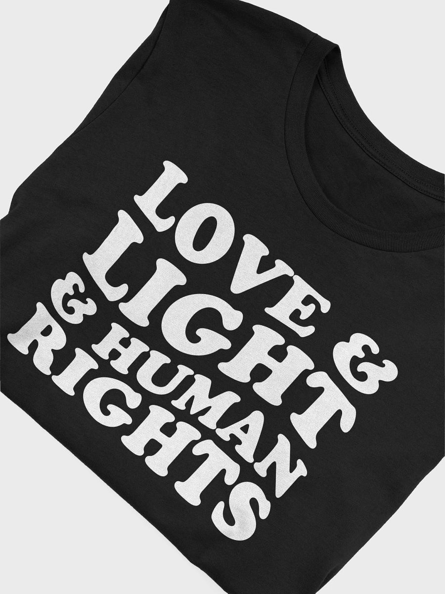 Love, Light & Human Rights Tee product image (39)