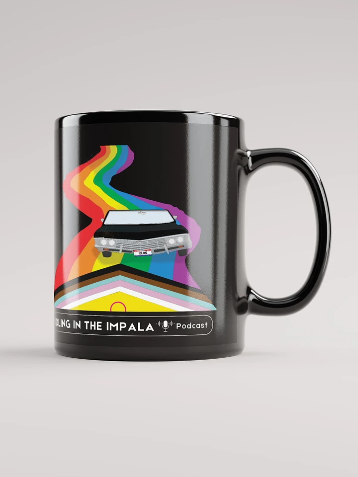 #PridingInTheImpala Black Mug product image (1)