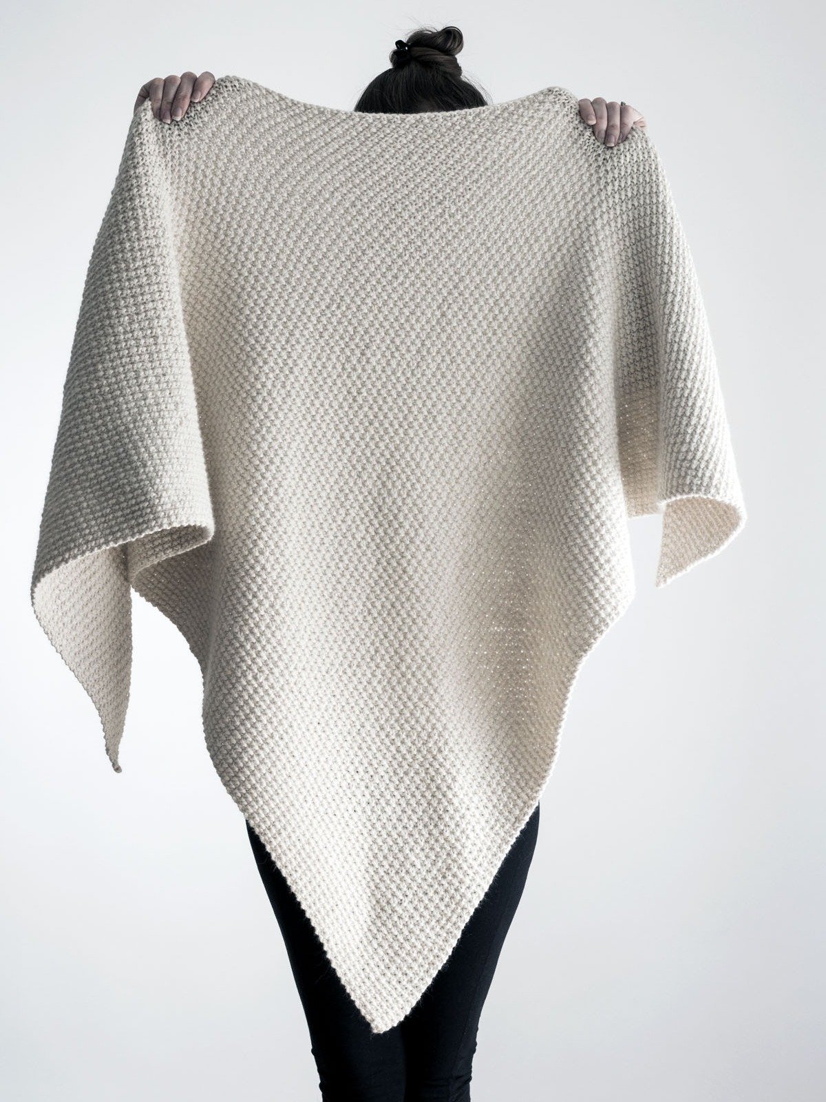 Simple Triangle Shawl Knitting Pattern - Unconditional Love product image (1)