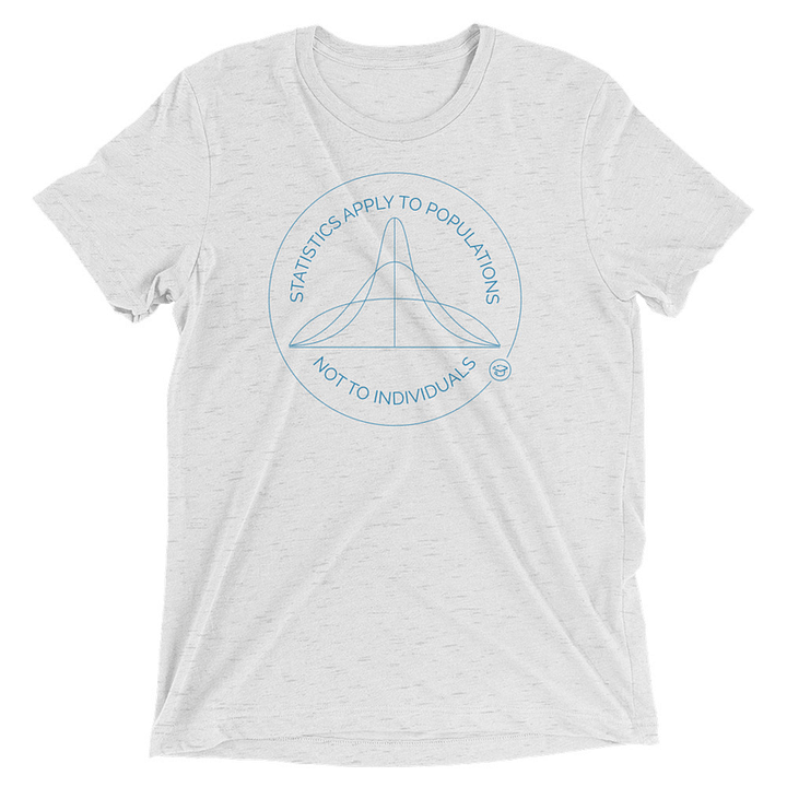 Statistics Bell Curve T-Shirt (Unisex) product image (1)
