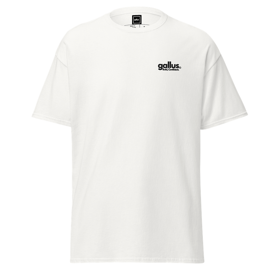 Gallus Tee Glasgow Boy At The Docks White product image (11)