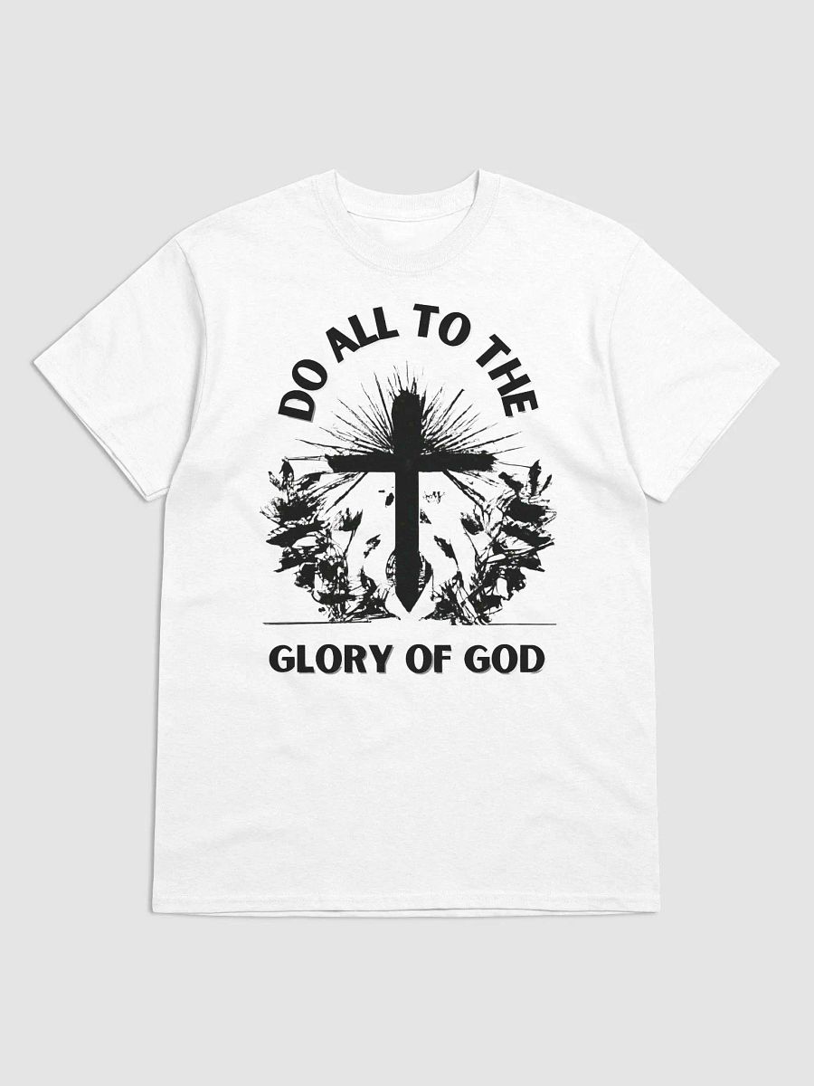 Do All To The Glory Of God Unisex White Tee product image (1)
