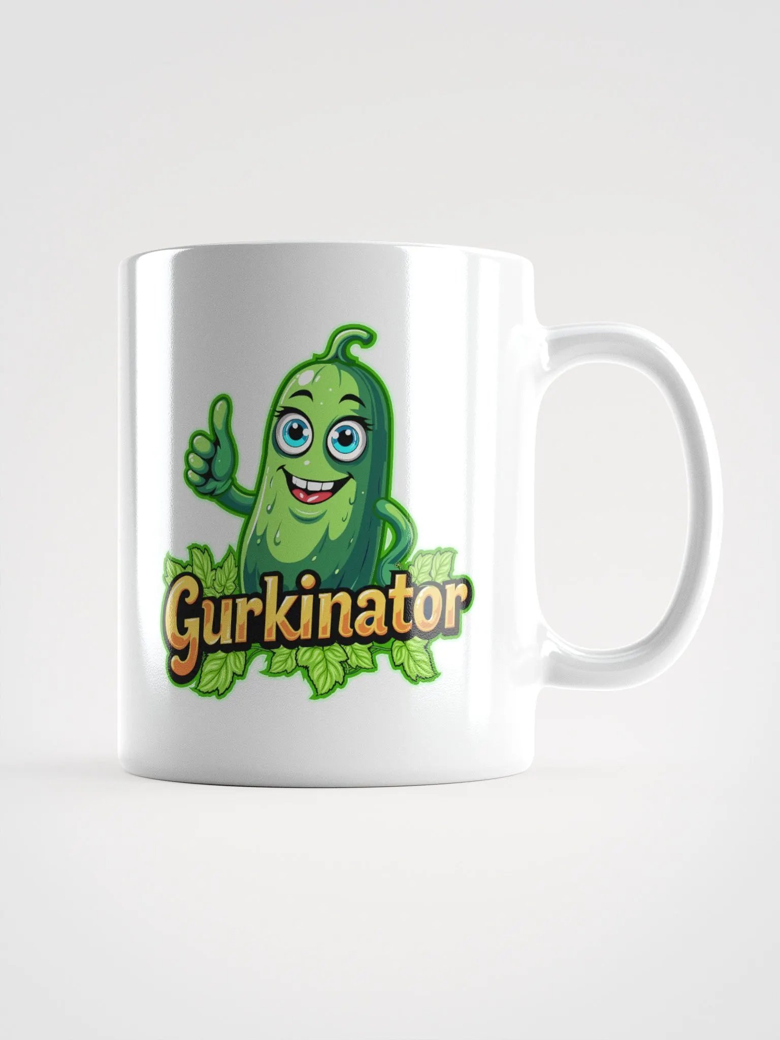 Gurkinator - Kopp (Vit) product image (1)